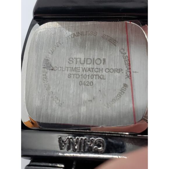 Studio Time Women\'s watch. Square face. STD1010TKL 0420, PC218, SR626SW main image 6